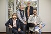 Stiftungsrat – vlnr: Susanna Vanek, Thomas Widmer, Beatrice Koller Bichsel, Valentin Meier